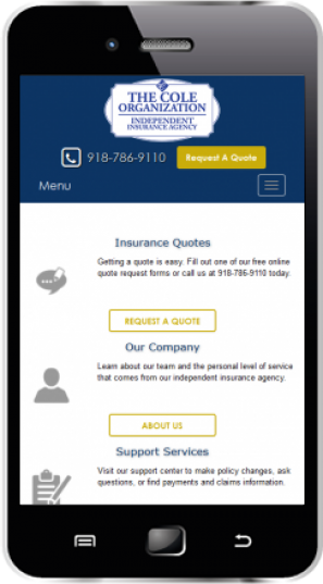 Responsive for Mobile Phones